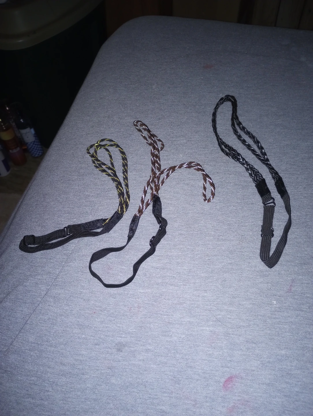 Set of 3 Braided Neck Straps