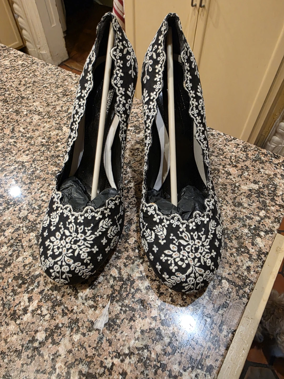 Alexander McQueen stiletto heels size 38 collectors item
