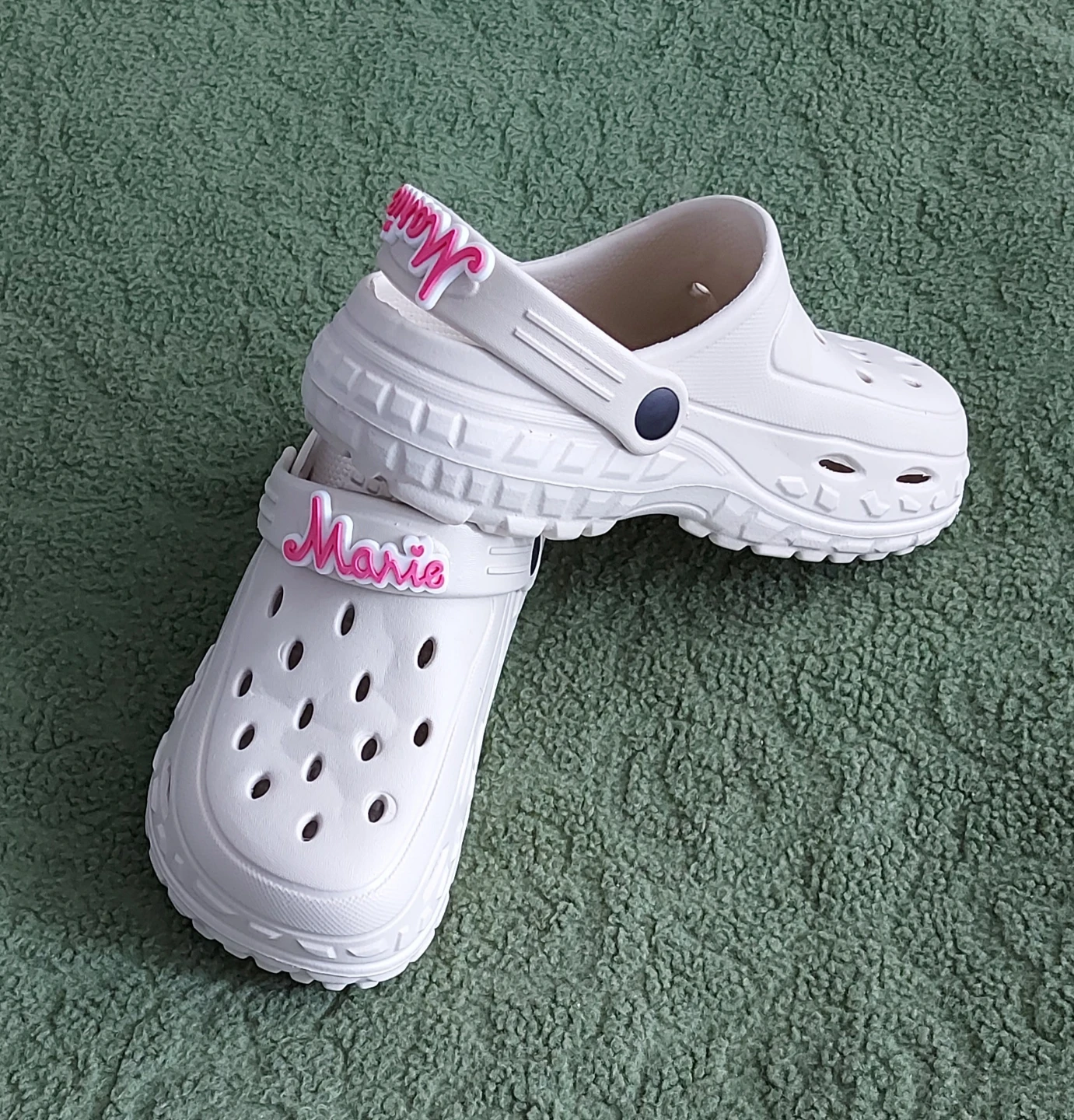 🆕 Very Light beige Marie Clogs - photo 3