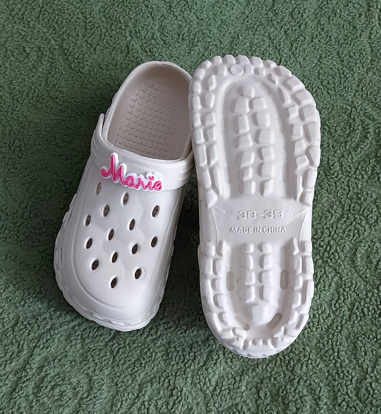 🆕 Very Light beige Marie Clogs - photo 4