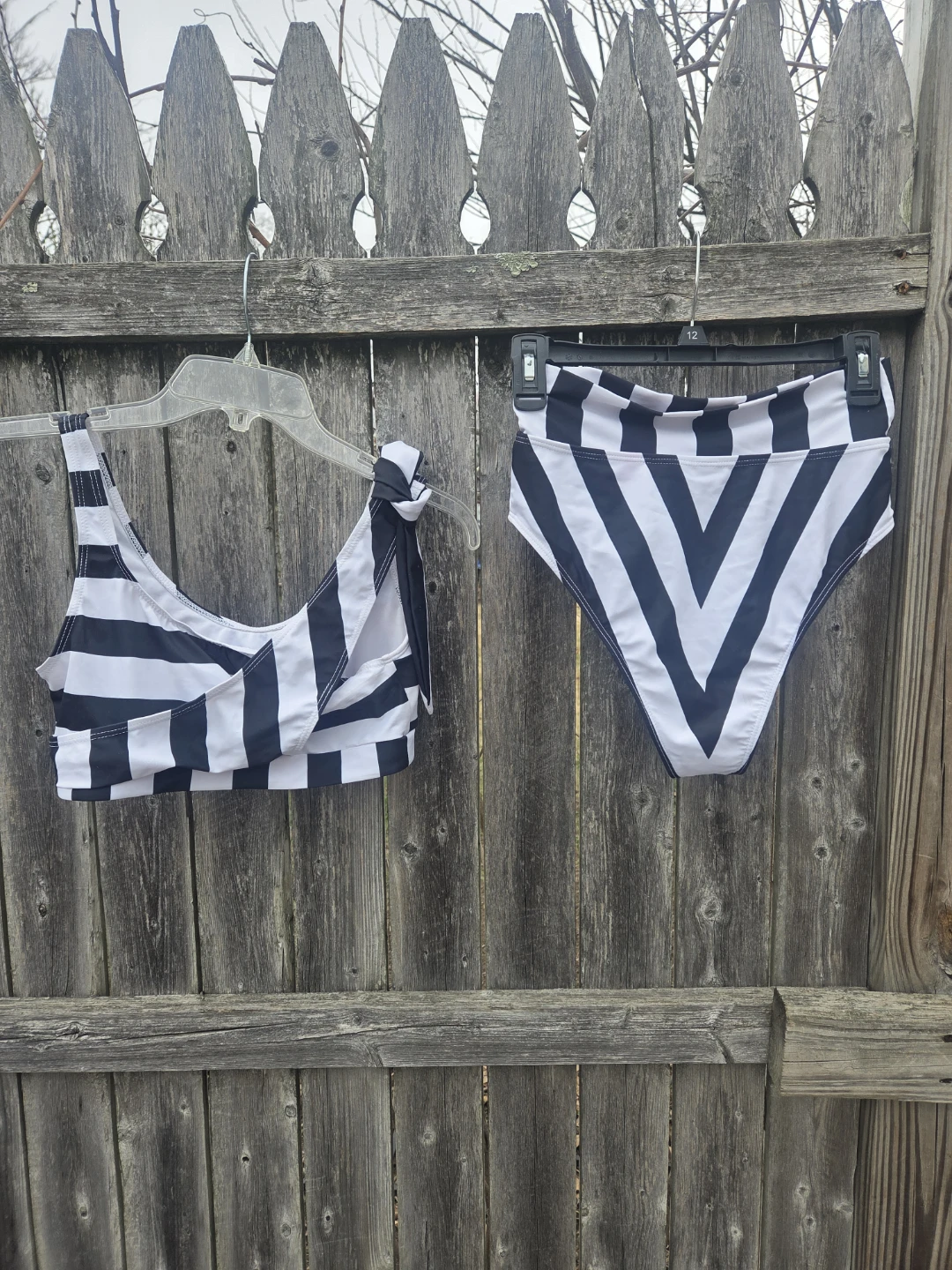 Striped Bikini Set - photo 4