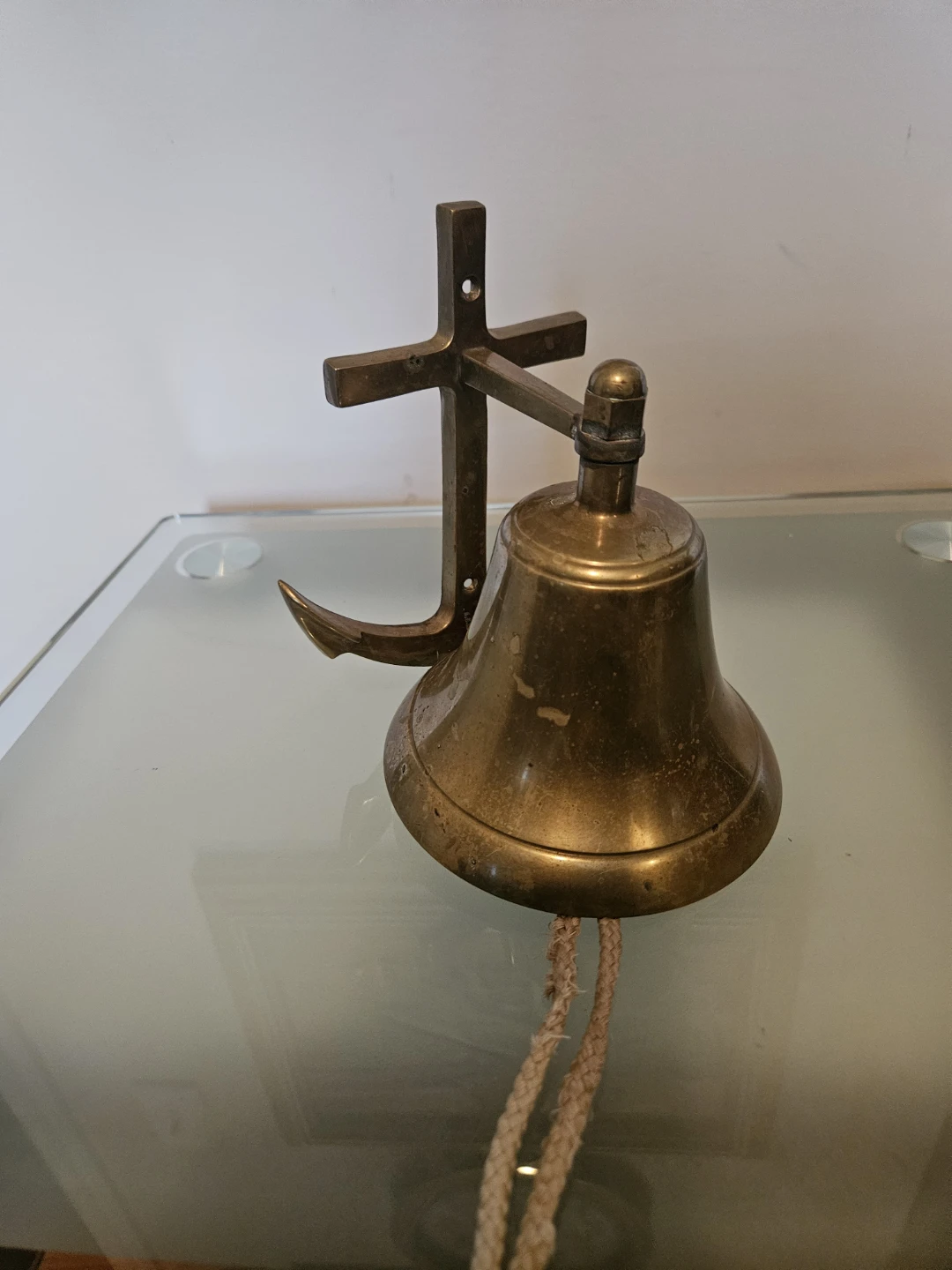 Brass Anchor Bell