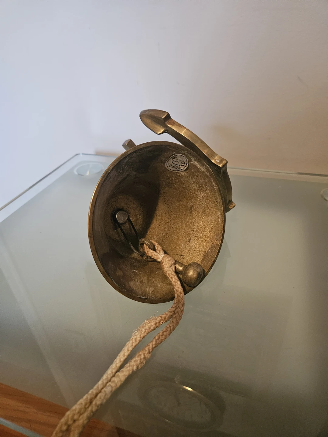 Brass Anchor Bell - photo 3
