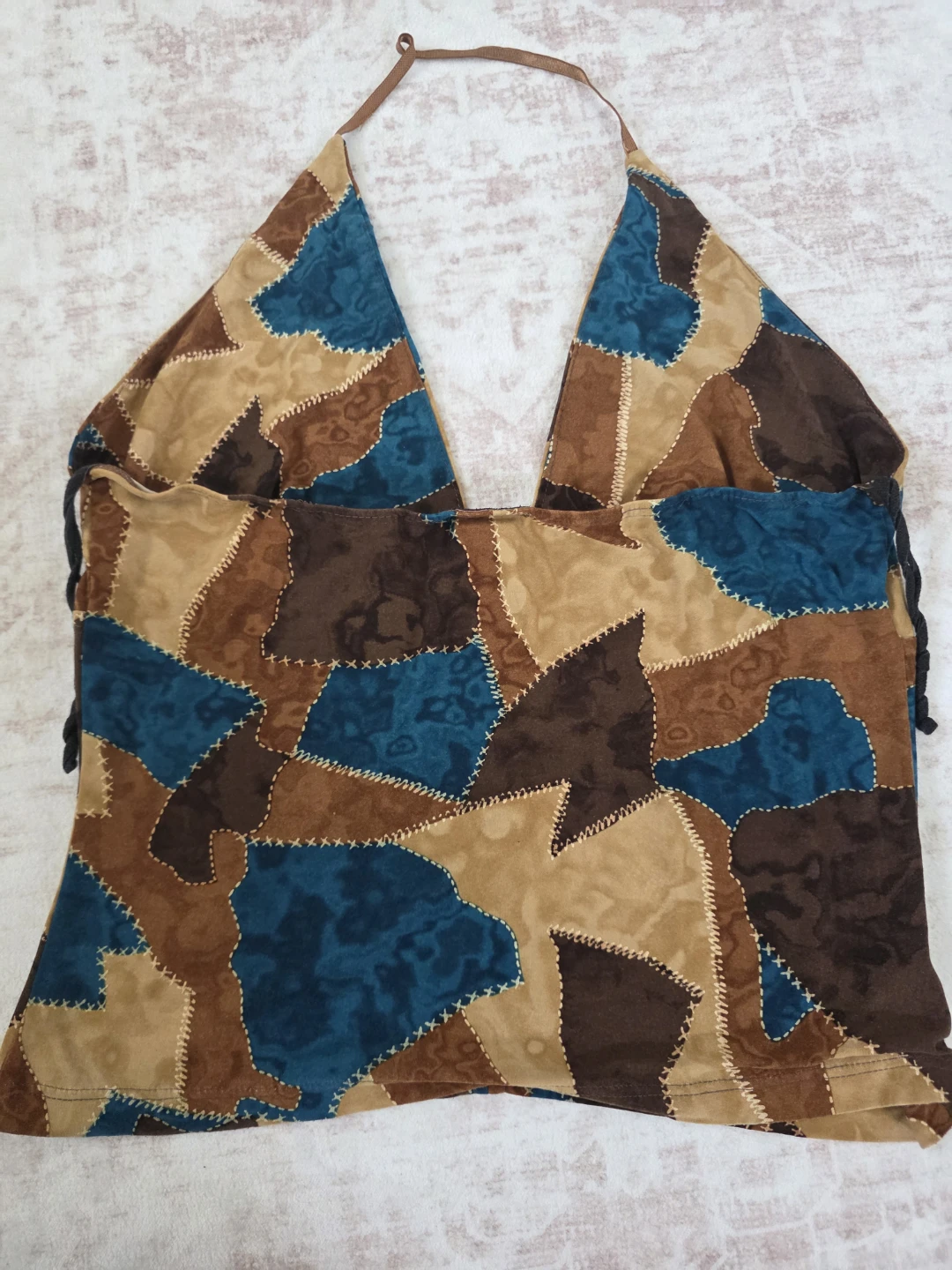 Patchwork Halter Top - photo 2