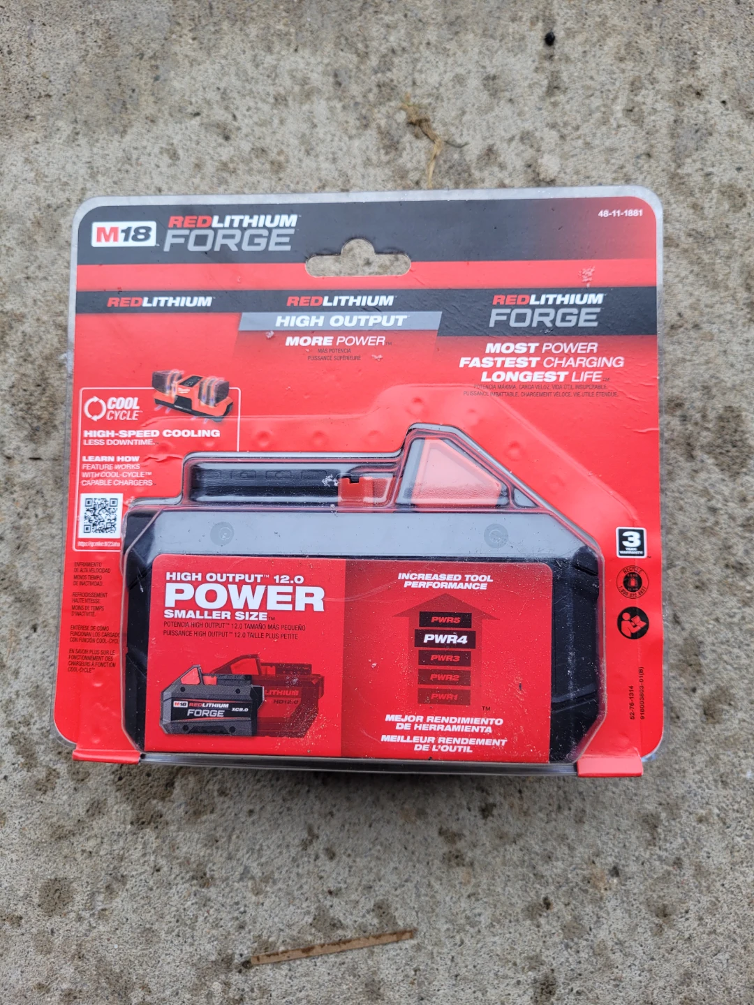 Milwaukee M18 REDLITHIUM FORGE XC8.0 Battery - photo 2