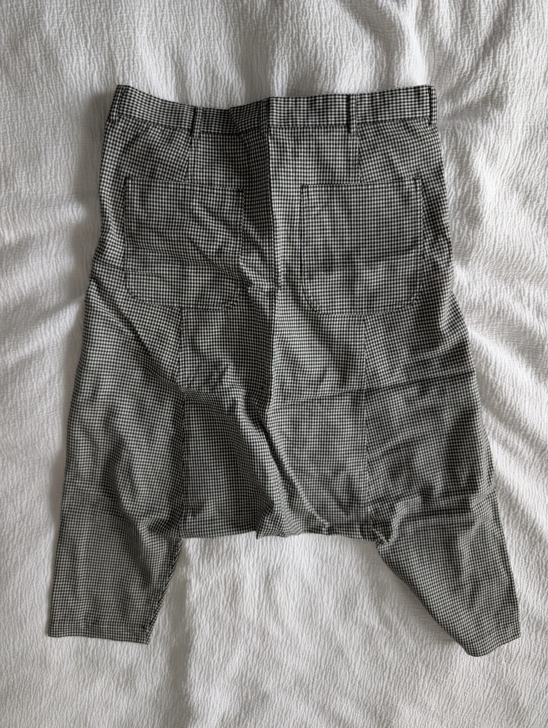 Comme des Garçons Houndstooth Wool Pants Size S - photo 4