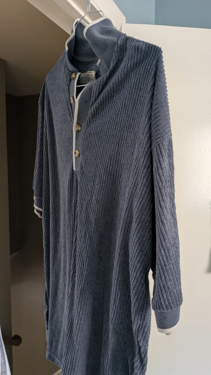 *Vintage* No Fear - from the 90's Striped Polo Shirt - photo 3