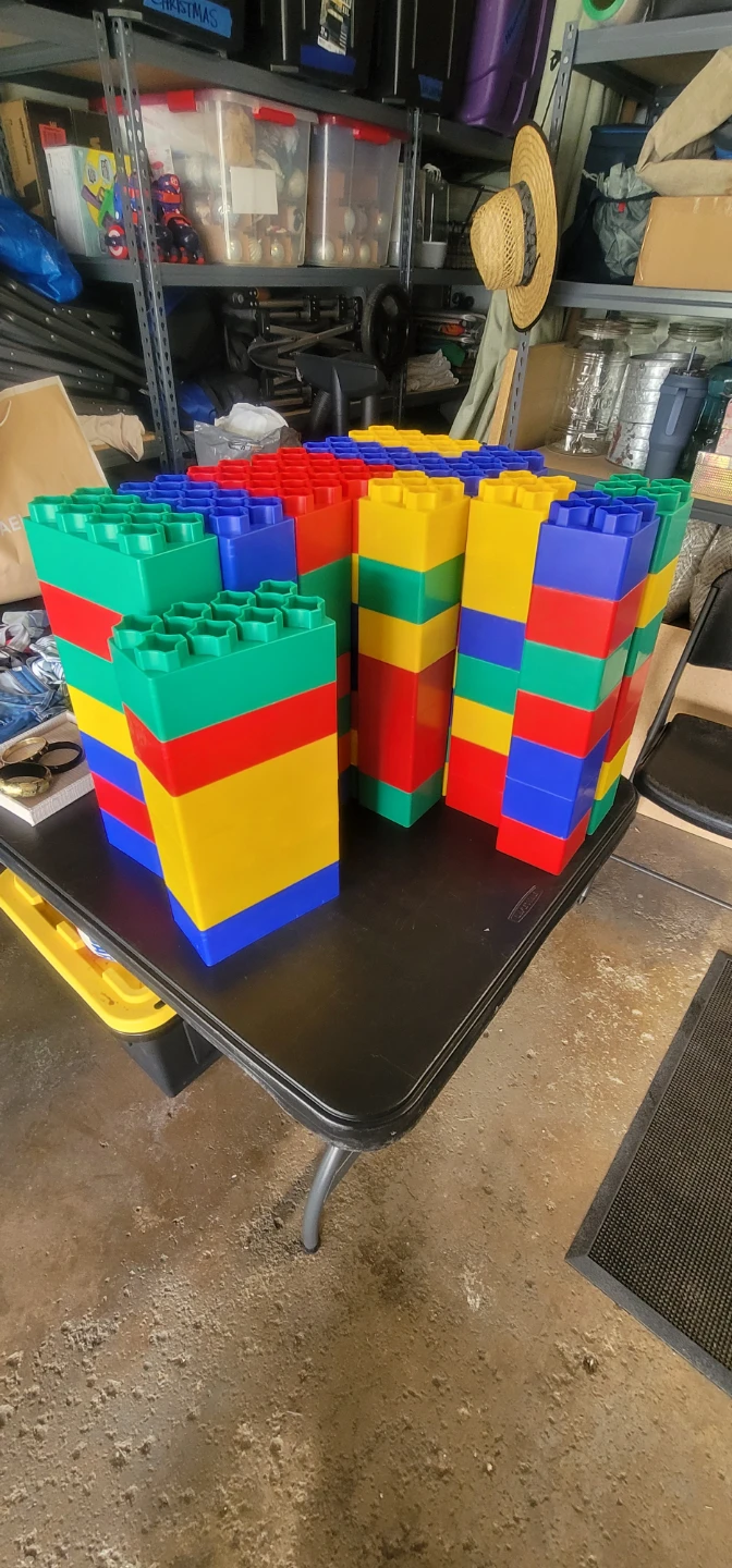 Kids Adventure Jumbo Blocks 96 Piece Standard Set