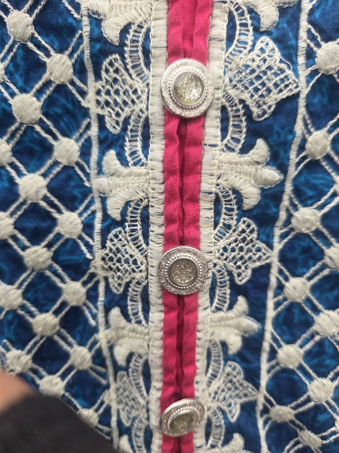 J. Pretwear Blue Printed Kurti Size M - photo 3