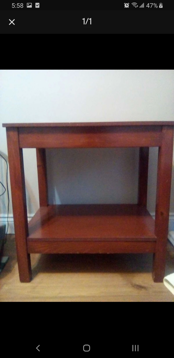 Versatile handcrafted table is ideal as a small dining table