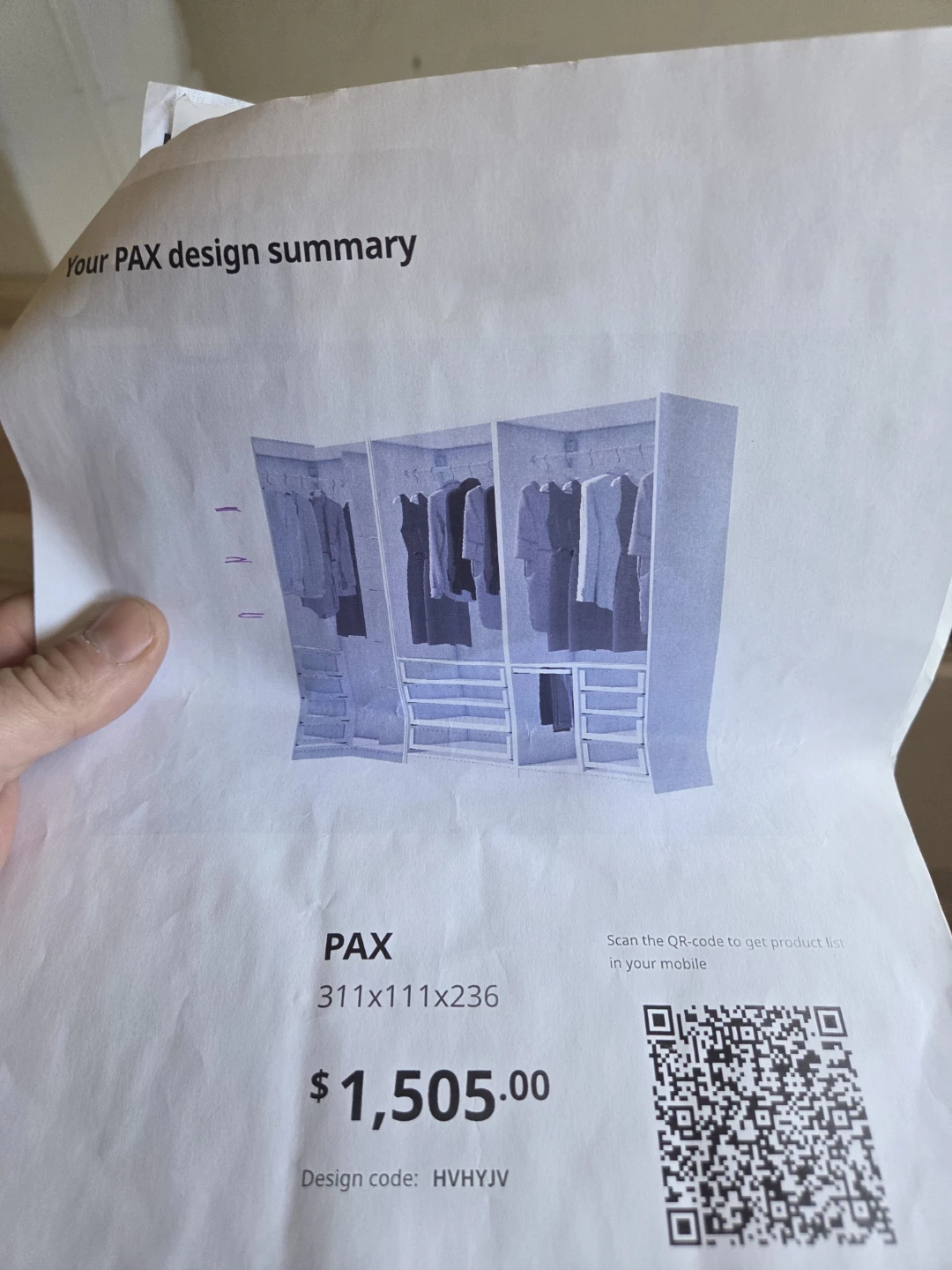 IKEA KOMPLEMENT and PAX components. Full Closet organizer