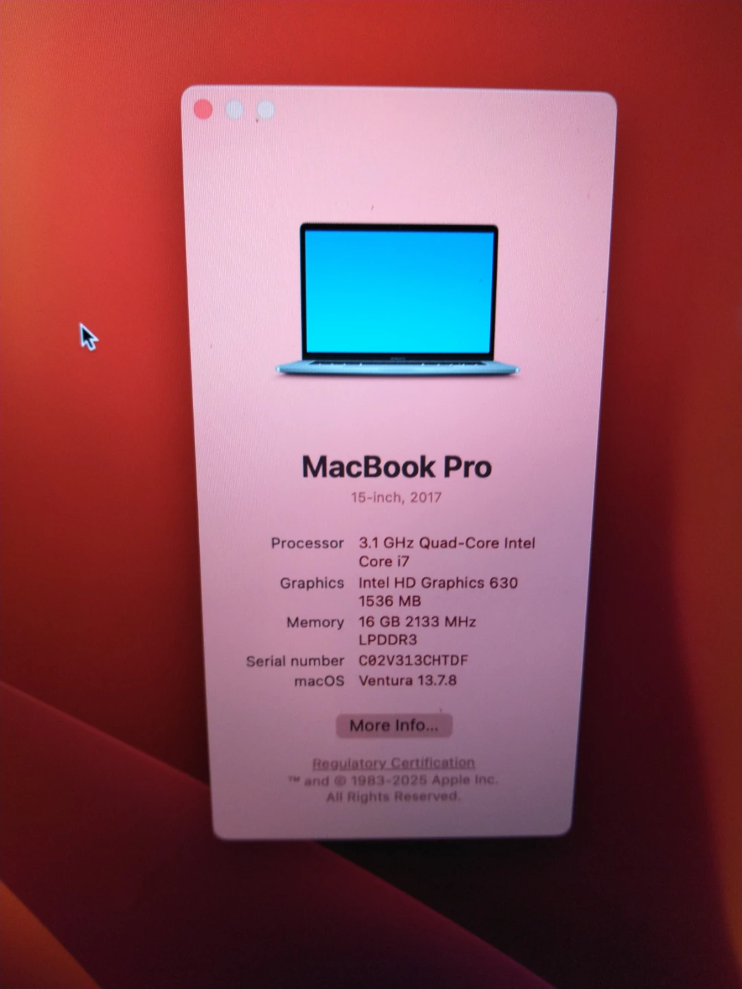 Macbook pro 2017 15" - photo 2