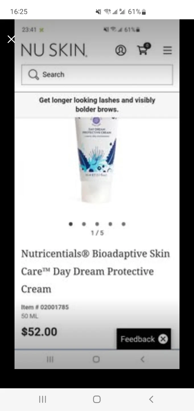 Nu Skin Nutricentials Day Dream Protective Lotion (2 x 50mL) - photo 2