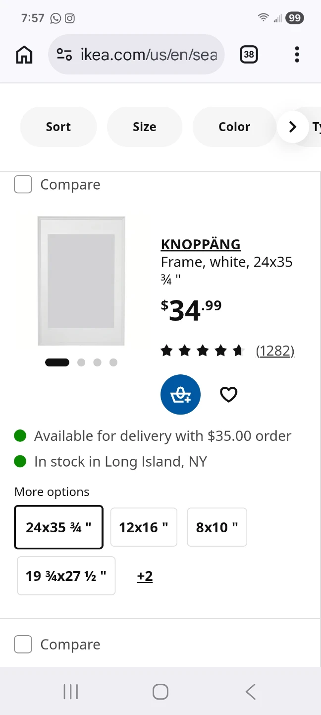 NEW Ikea picture frame - photo 3