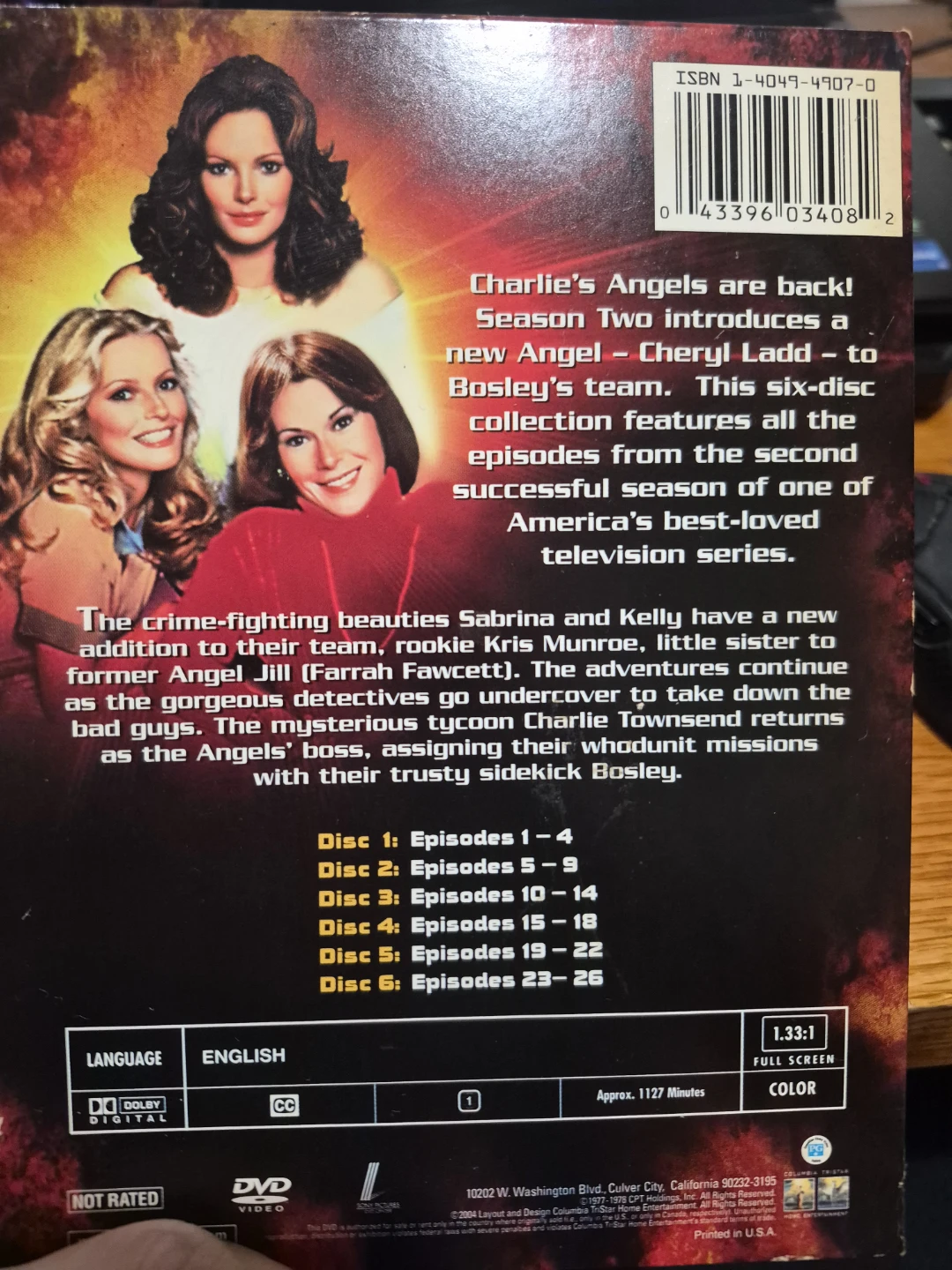 Charlie's Angels Season 2 DVD Set - photo 2