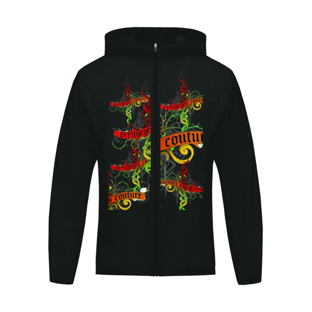Prettyeyes Couture Zip-Up Hoodie