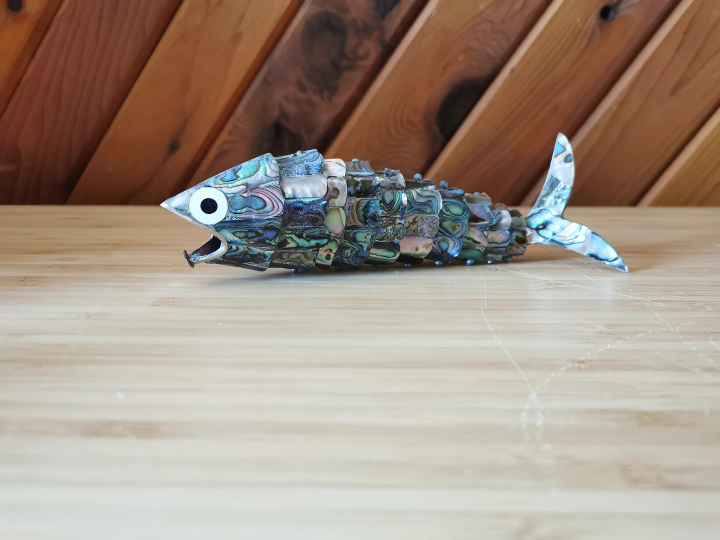 Vintage Articulated Abalone Fish Bottle Opener – Mid-Century