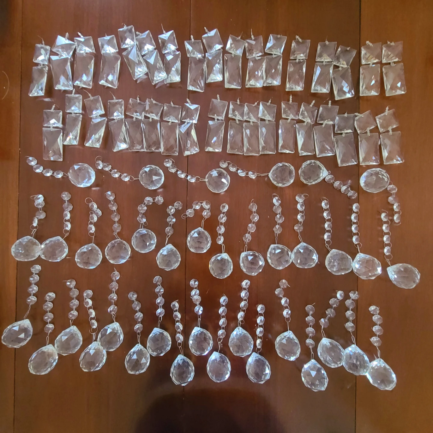 Crystal Chandelier Pendants #freecycle - photo 2