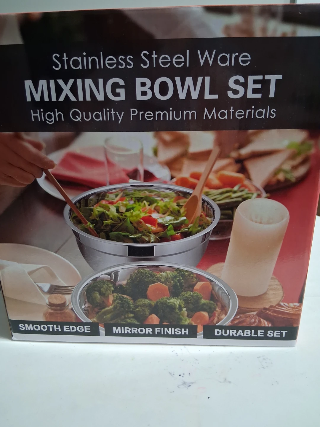Stainless Steel Mixing Bowl Set