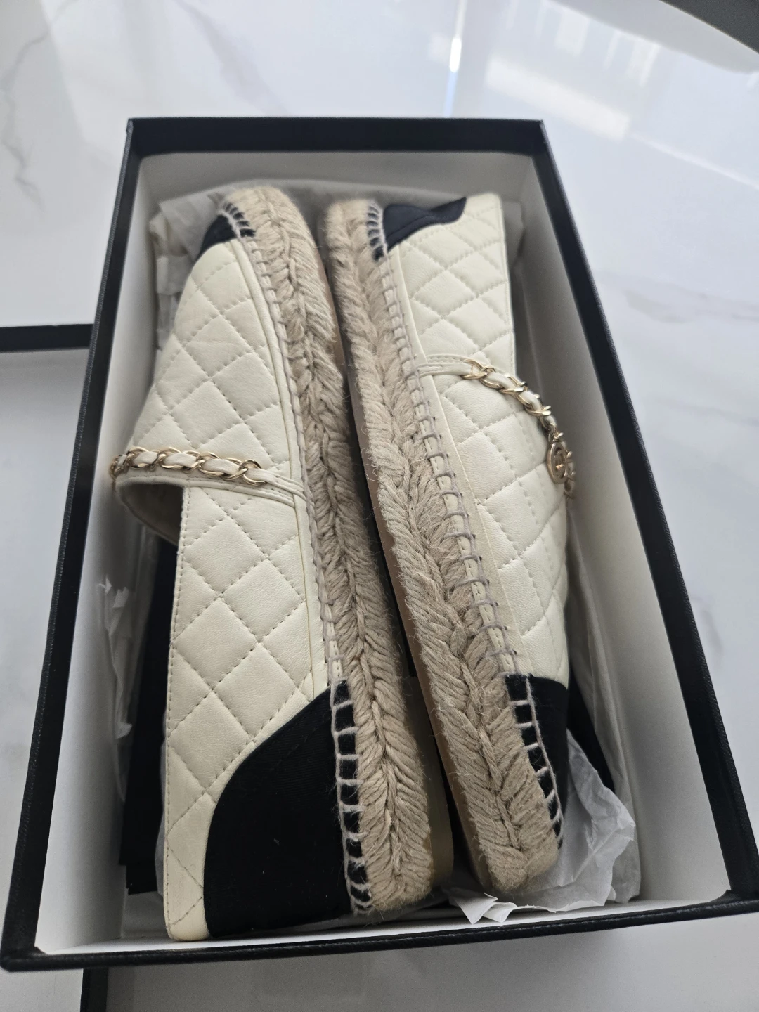 Chanel Quilted Espadrilles - Size 40 - photo 2