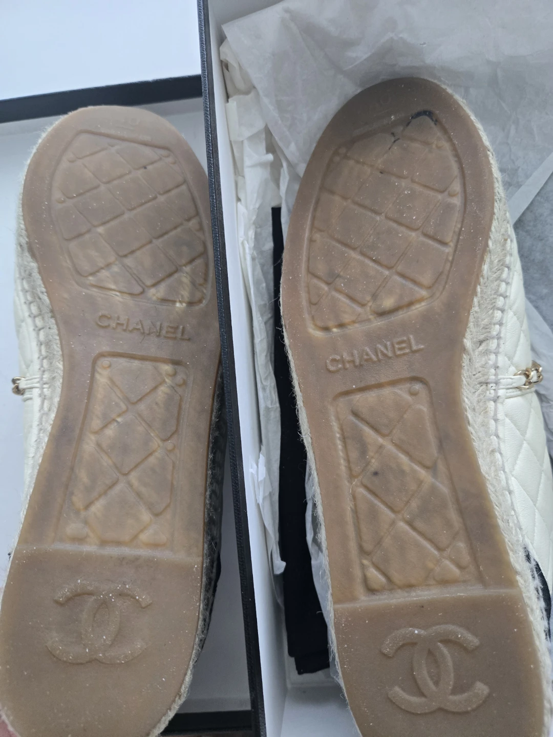 Chanel Quilted Espadrilles - Size 40 - photo 4