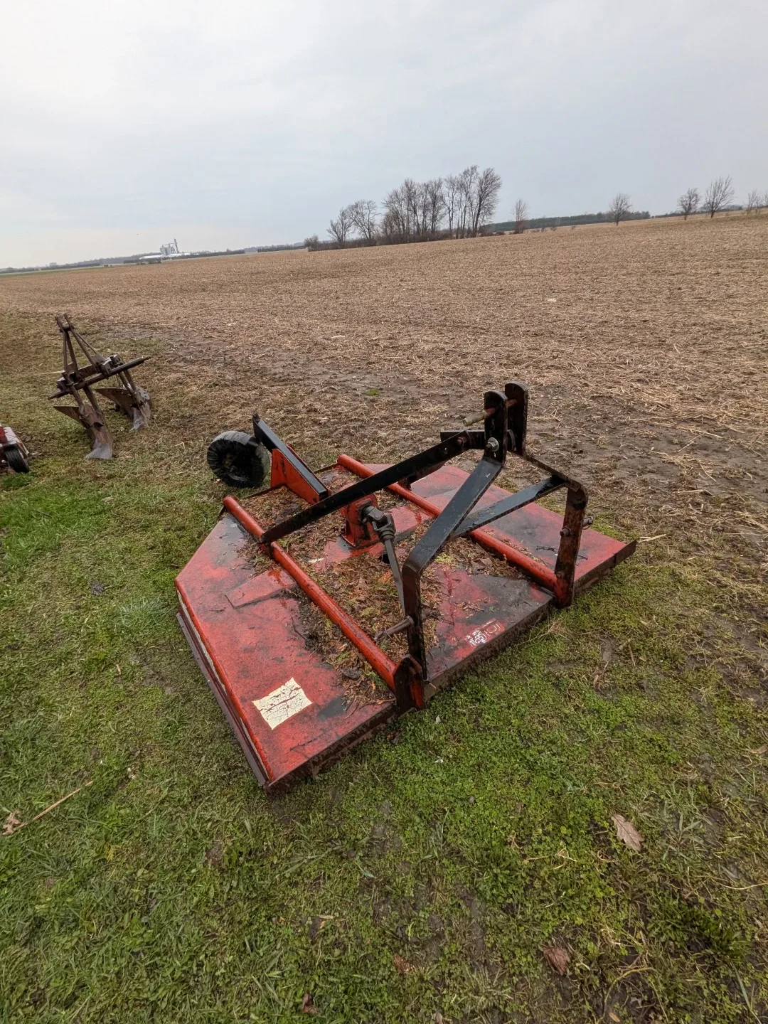 Red Rotary Tiller and Disc Harrow - photo 2