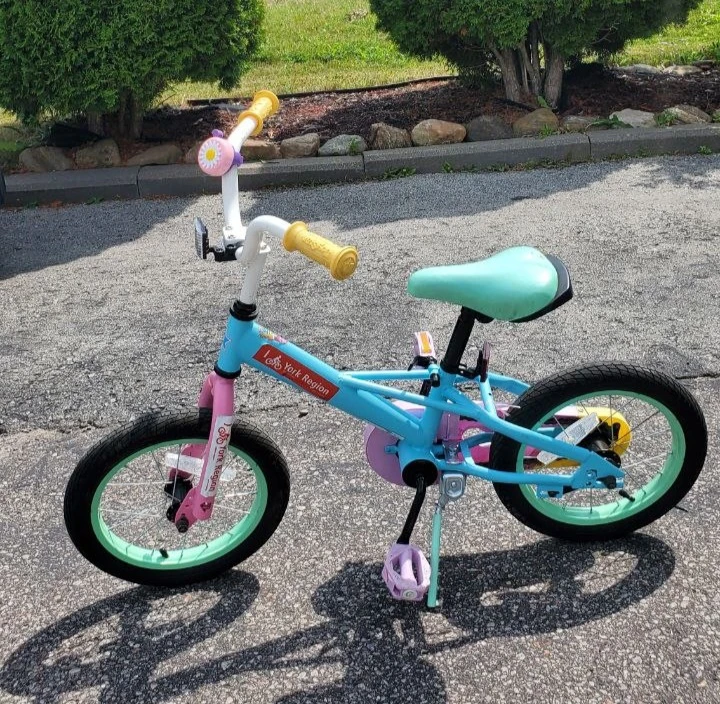 Kids Bicycle - Blue/Pink/Mint 14 inch - photo 3