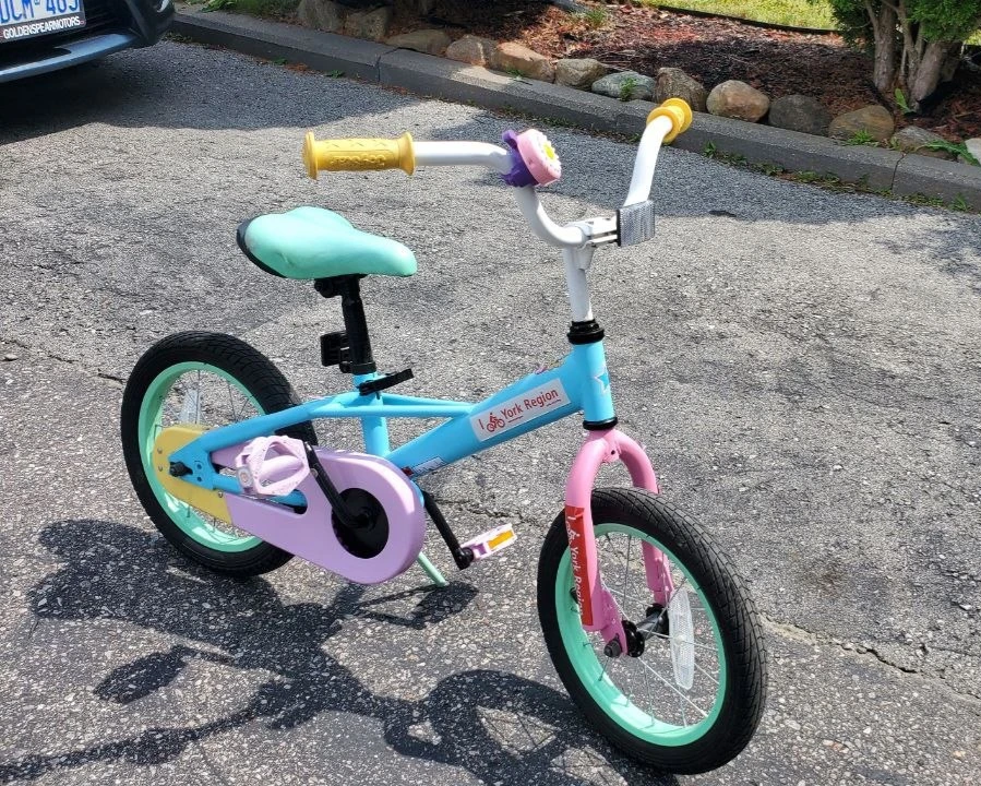 Kids Bicycle - Blue/Pink/Mint 14 inch - photo 4