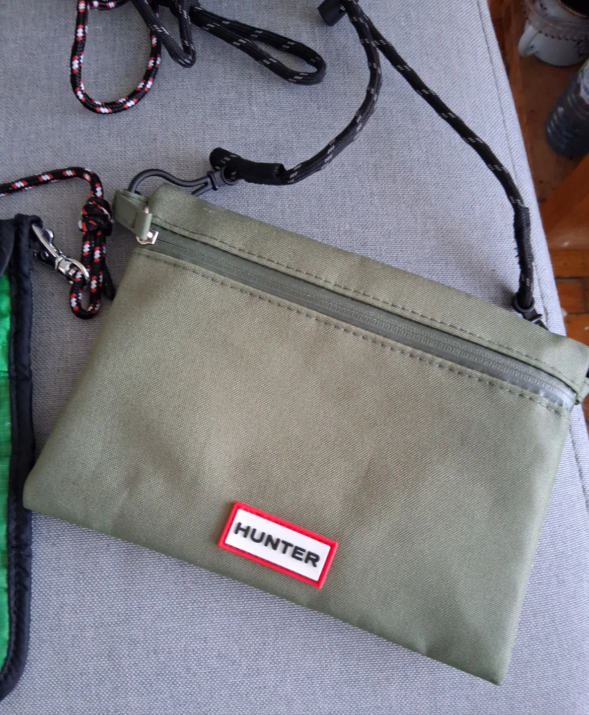 Hunter Nylon Crossbody Pouches - Green & Khaki - photo 2