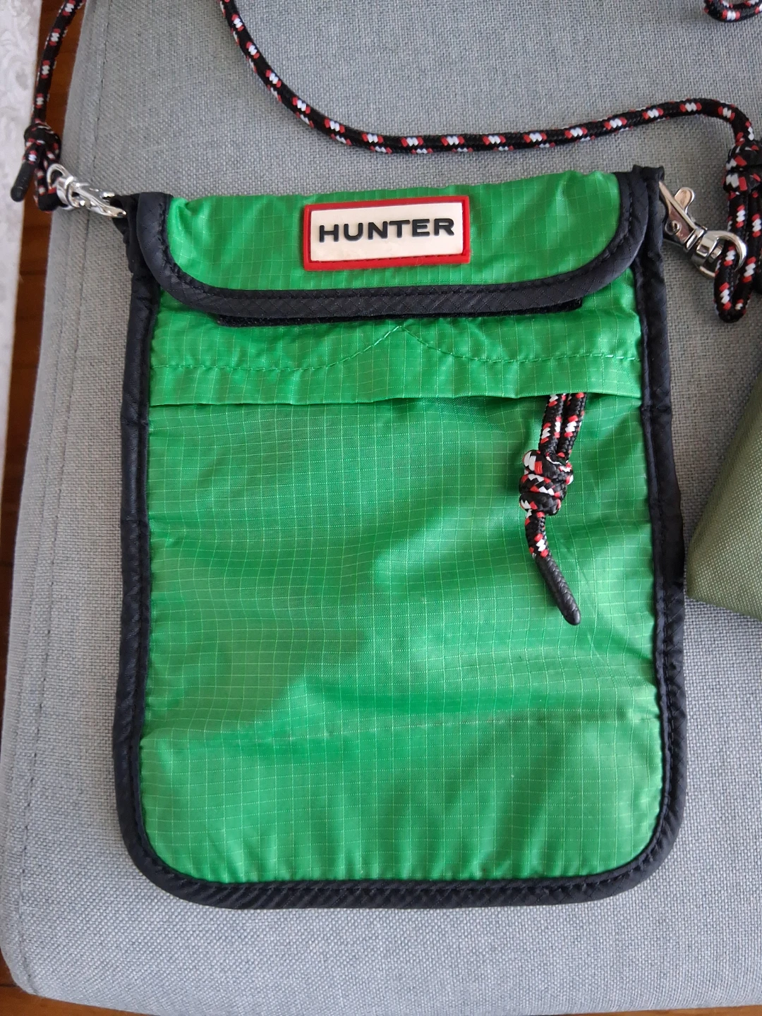 Hunter Nylon Crossbody Pouches - Green & Khaki - photo 3