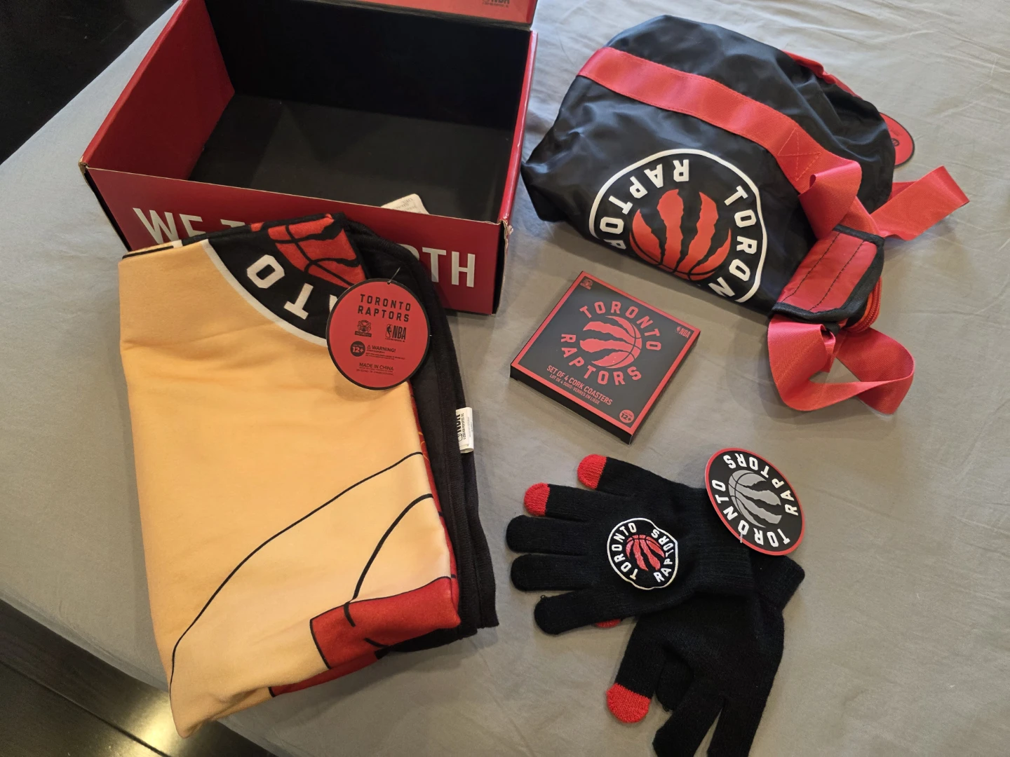 Toronto Raptors Loot box 2021 memorabilia