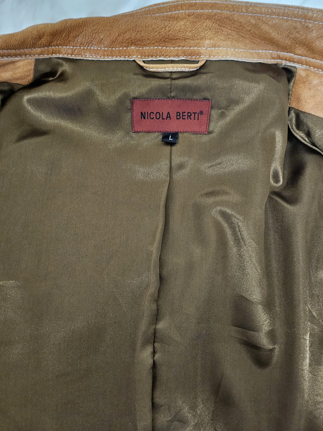nicola berti genuine leather jacket - photo 4
