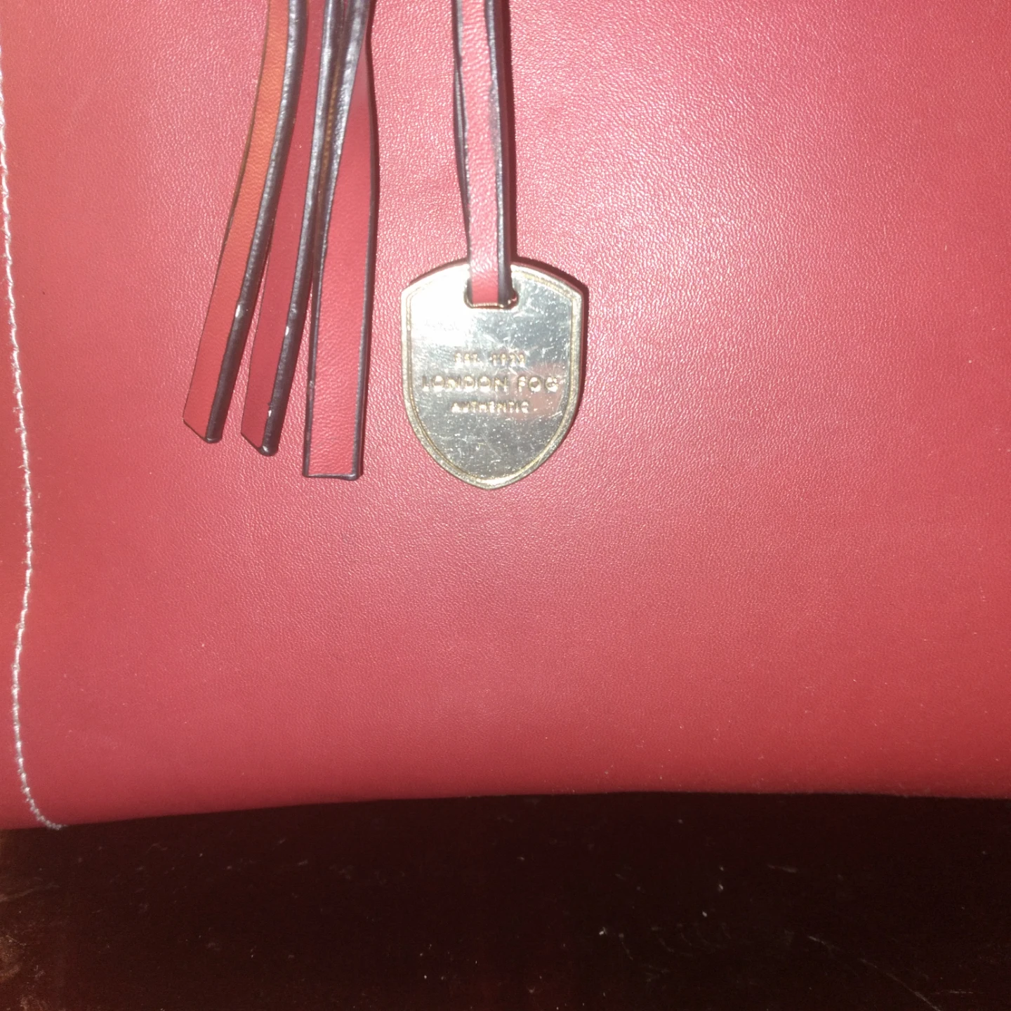 Red London Fog Handbag - photo 3