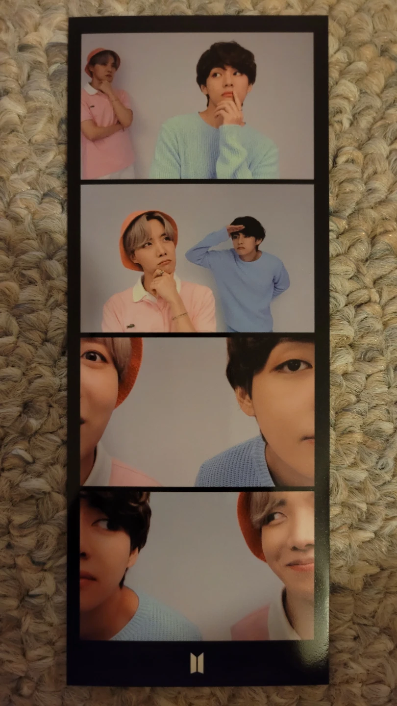 BTS Photo Strip - J-Hope and V