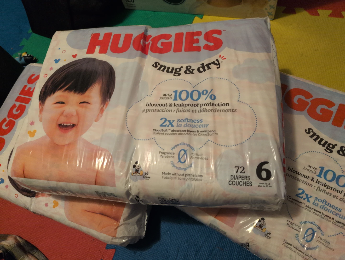 Huggies Snug & Dry Diapers Size 6