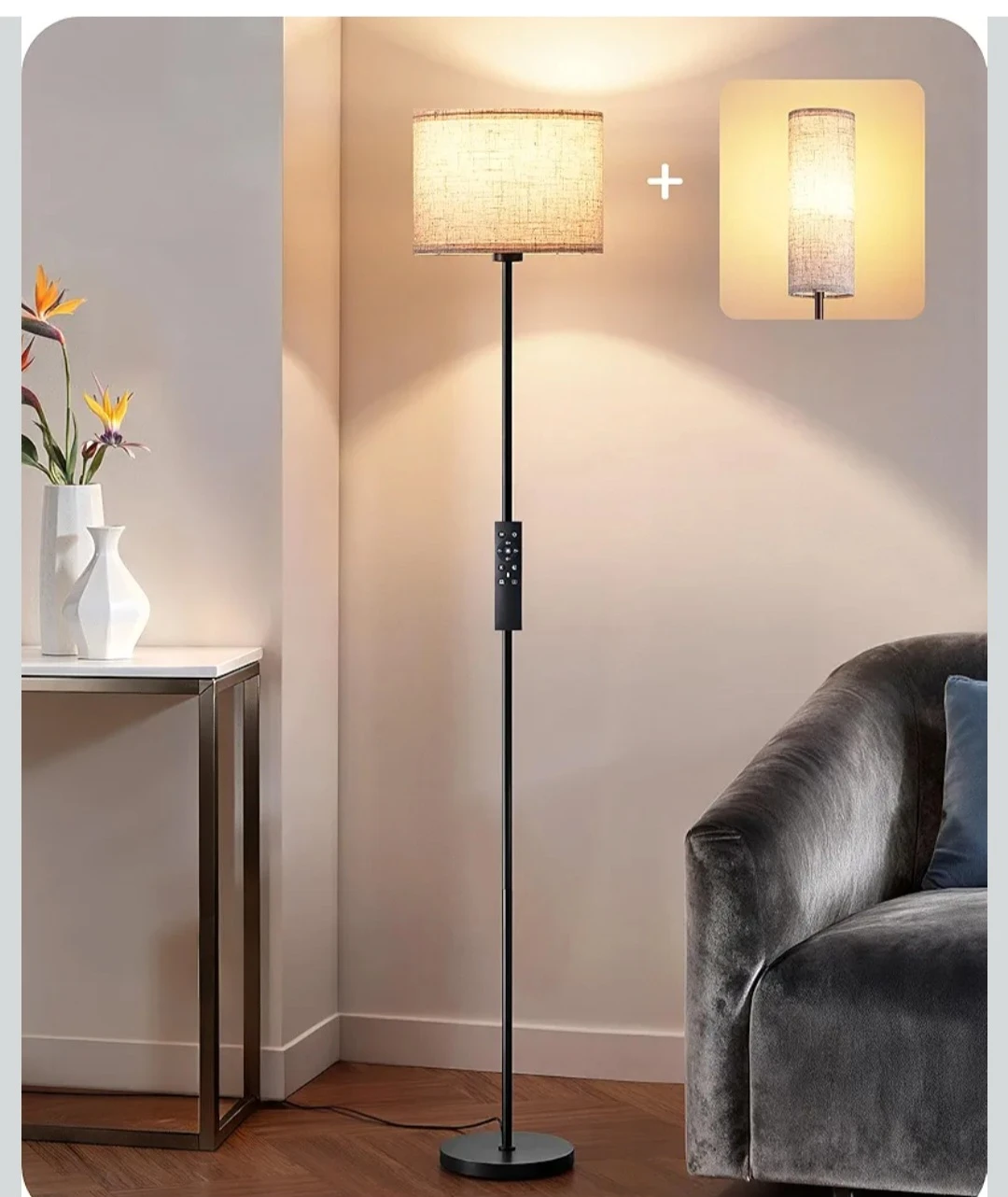 Dual Shade Floor Lamp