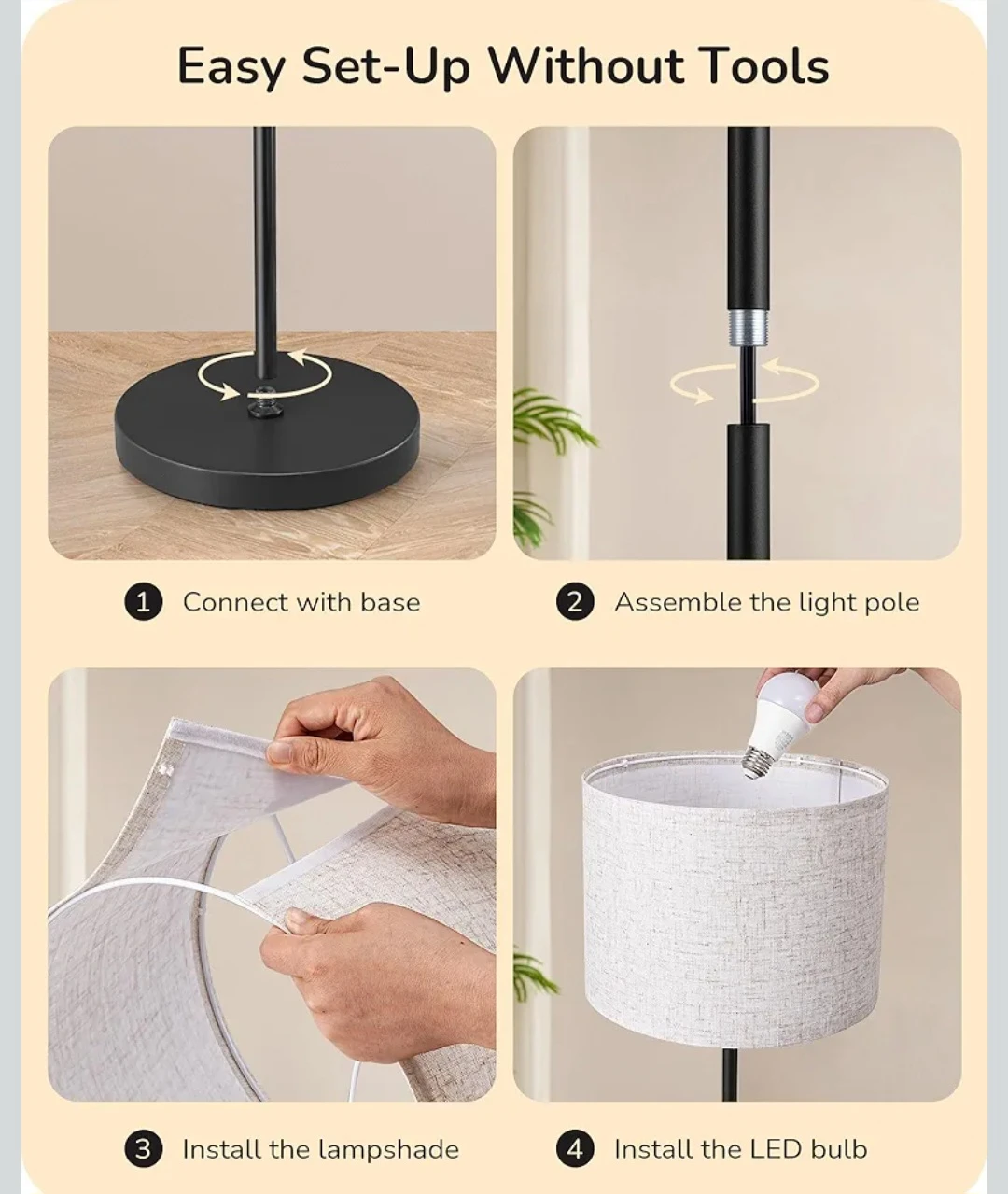 Dual Shade Floor Lamp - photo 5