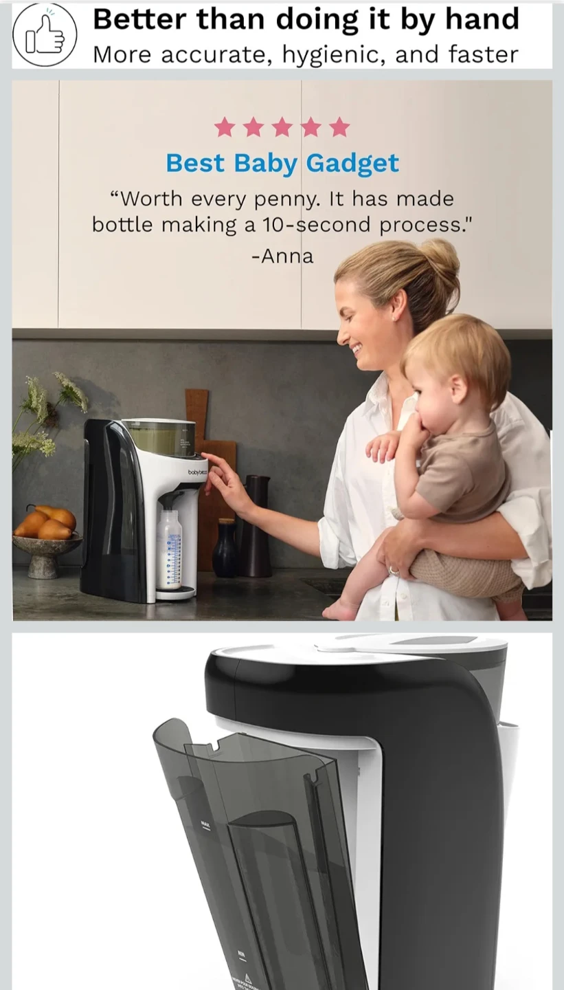 Baby Pro Advanced Formula Dispenser Machine auto mix-warm - photo 5