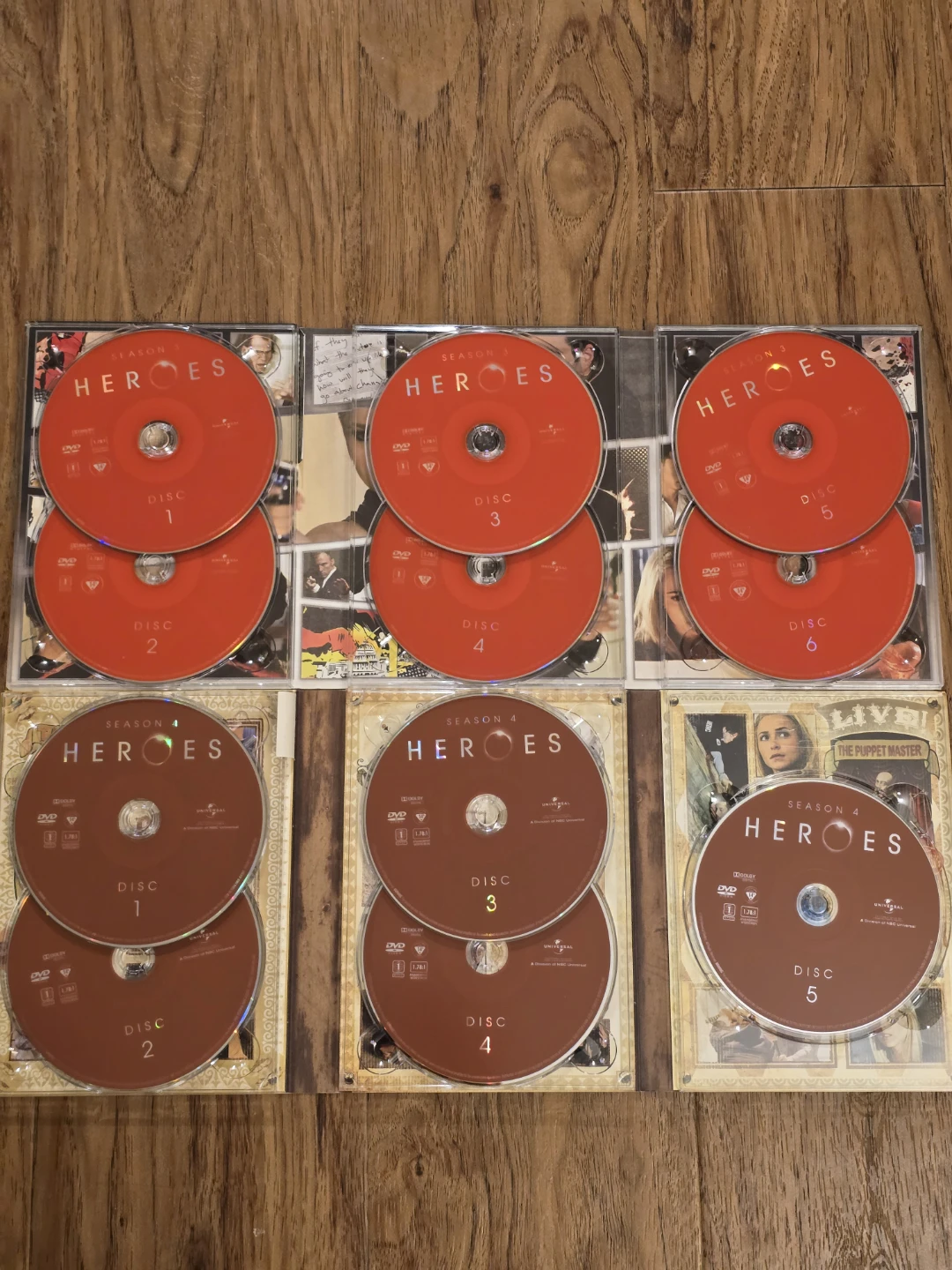 Heroes Seasons 3 & 4 DVD Set - photo 2
