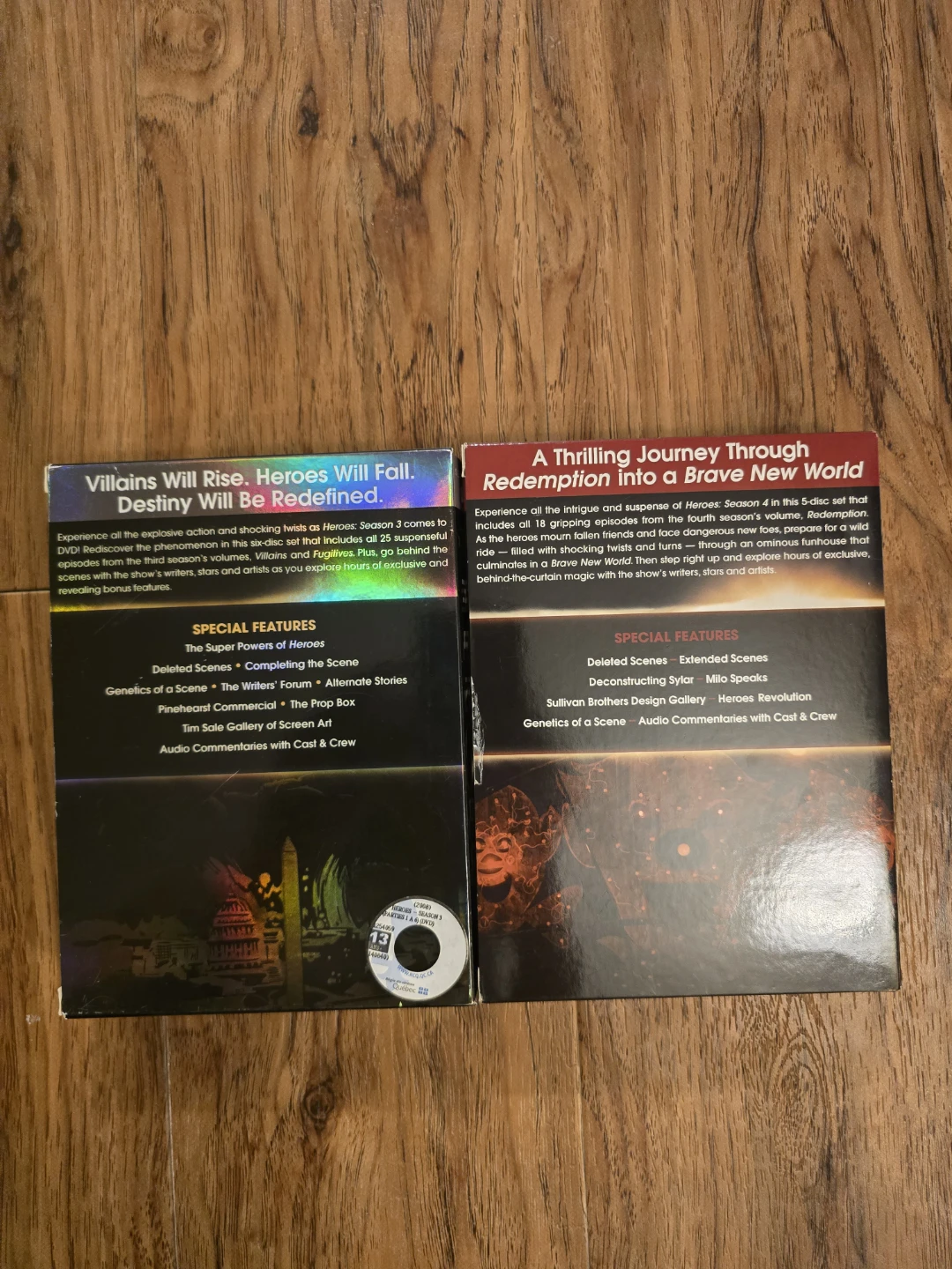 Heroes Seasons 3 & 4 DVD Set - photo 3