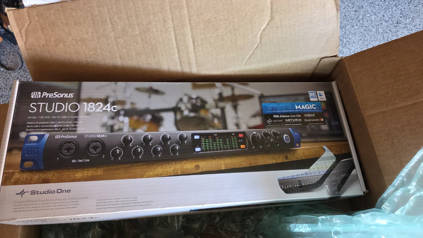 PreSonus Studio 1824c USB-C Audio Interface