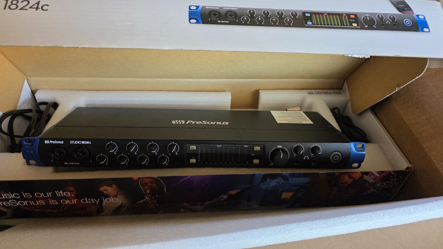 PreSonus Studio 1824c USB-C Audio Interface - photo 2