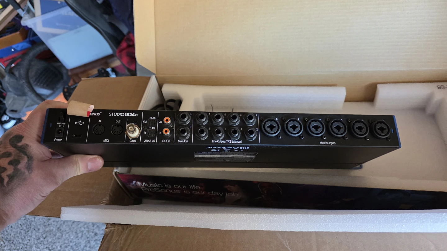 PreSonus Studio 1824c USB-C Audio Interface - photo 3