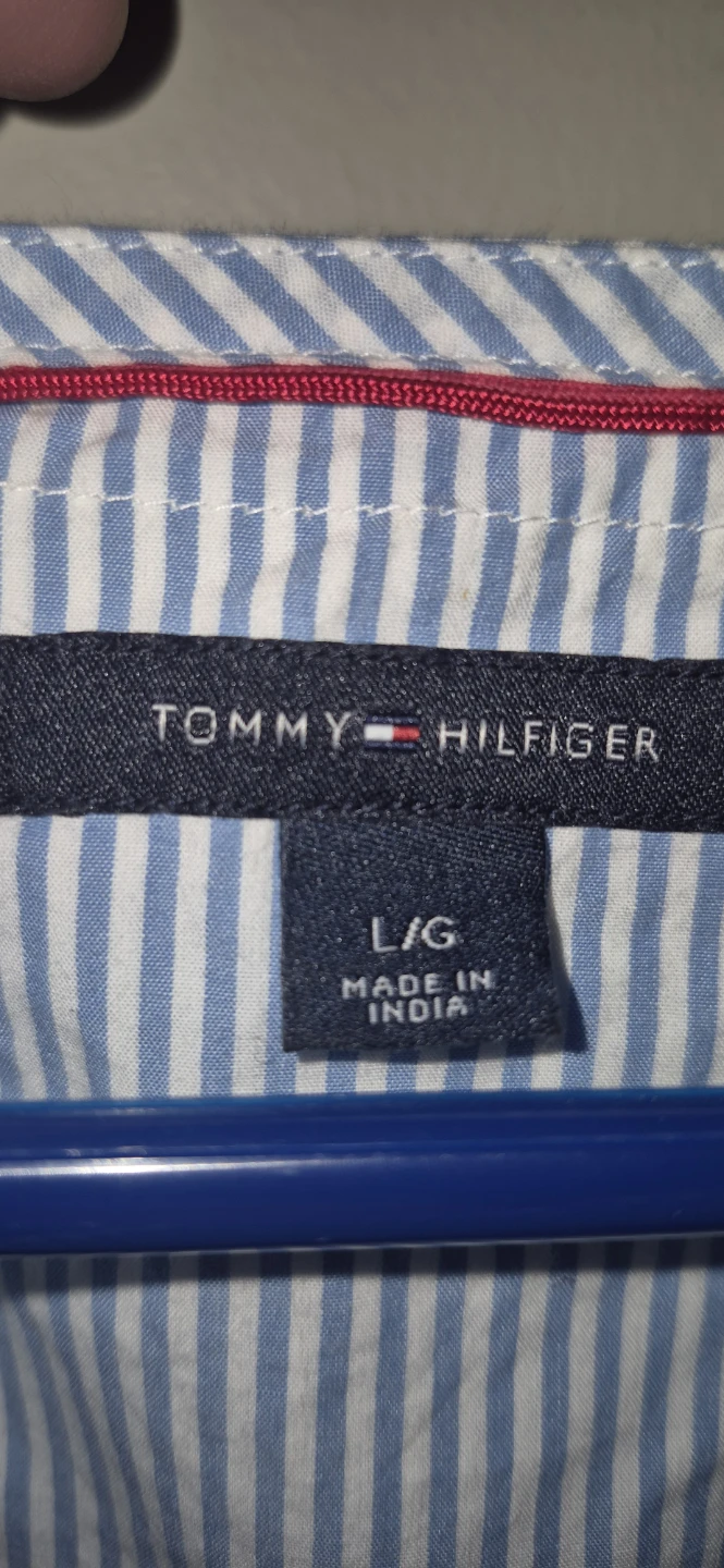 Tommy Hilfiger Striped Embroidered Dress Size L - photo 5