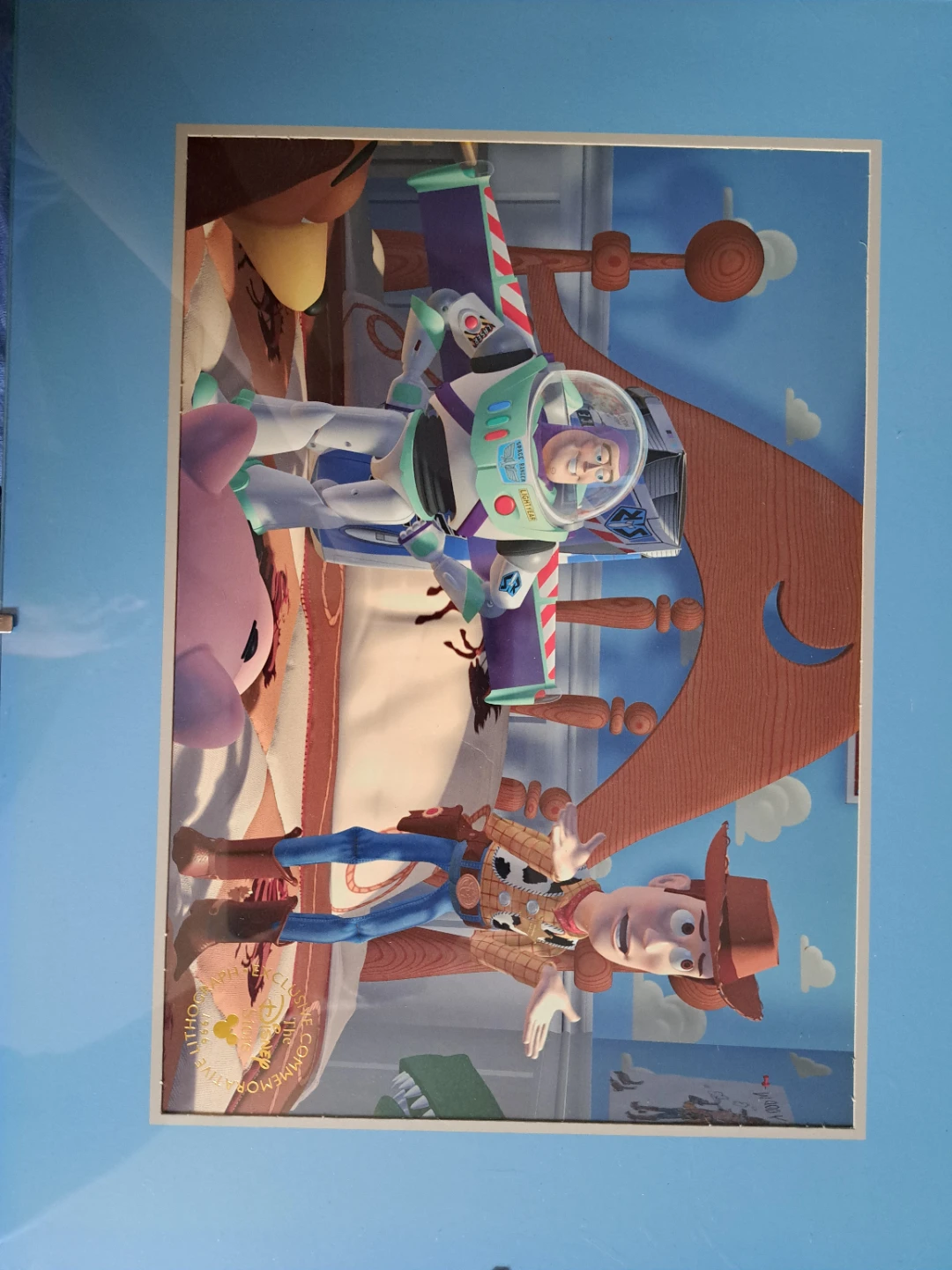 Toy Story Woody & Buzz Lightyear Commemorative Lithograph