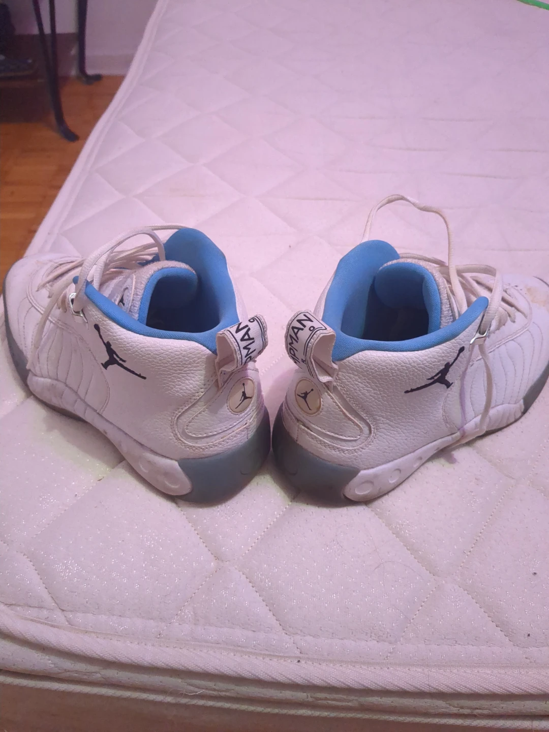 Jordan Jumpman White/Blue Kids Shoes - photo 2