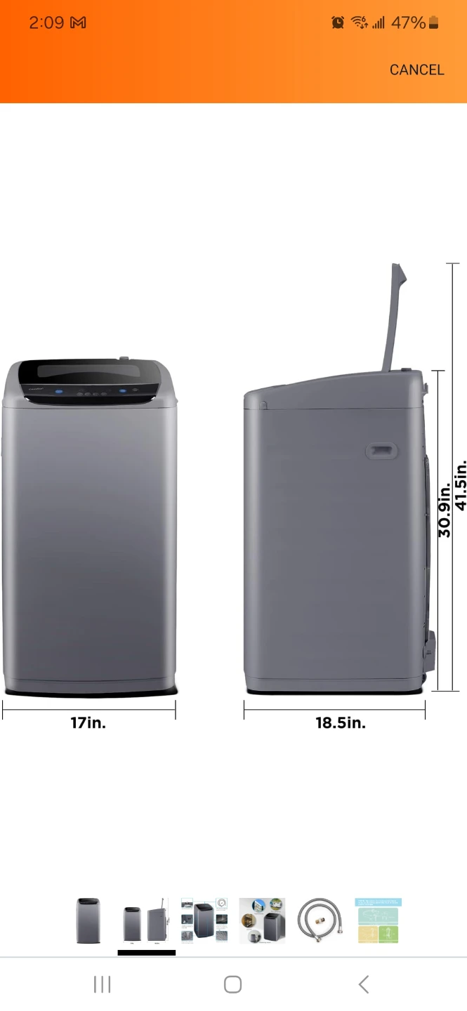 Portable Top Load Washing Machine - photo 2