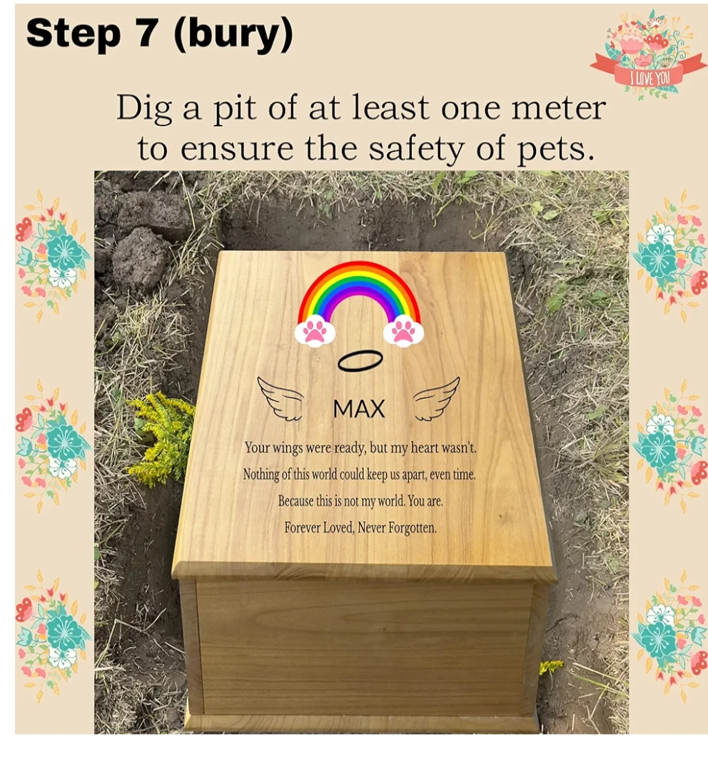 Pet Memorial Keepsake Box - photo 2