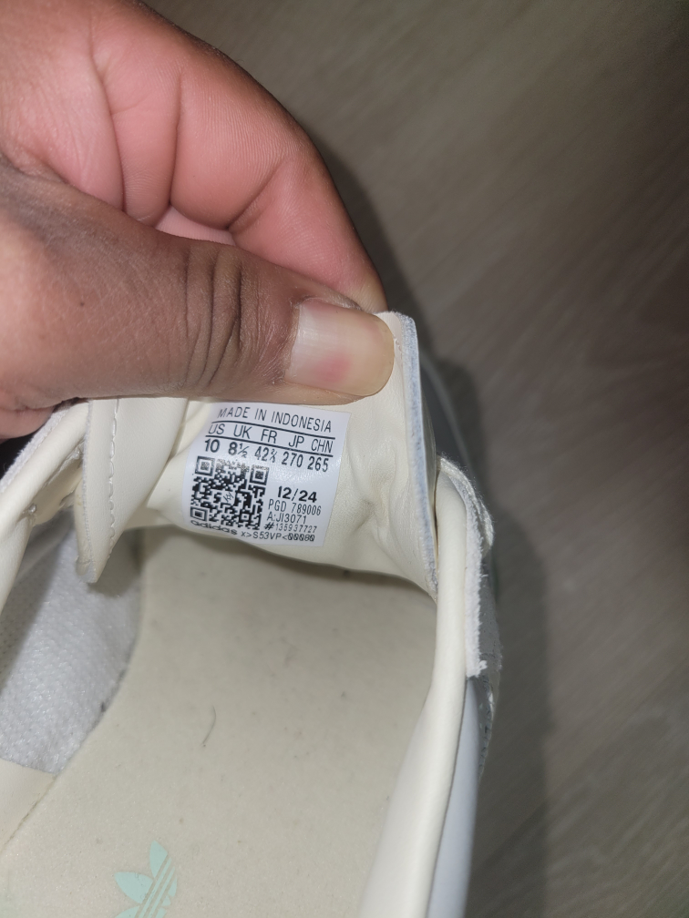 Adidas Samba Sneakers White/Silver Size 10 - photo 2