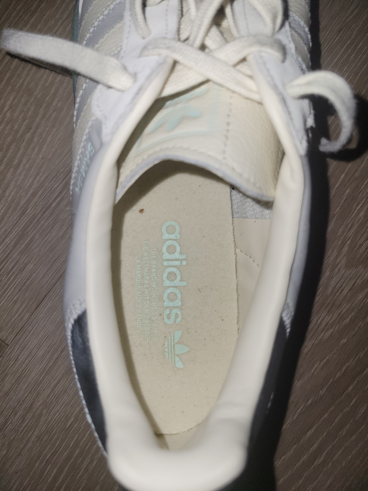 Adidas Samba Sneakers White/Silver Size 10 - photo 3